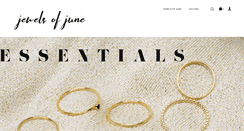 Desktop Screenshot of jewelsofjune.com